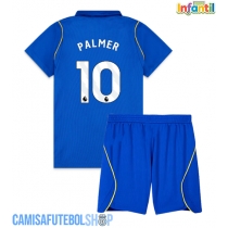 Camisa de time de futebol Chelsea Cole Palmer #10 Replicas 1º Equipamento Infantil 2026-27 Manga Curta (+ Calças curtas)